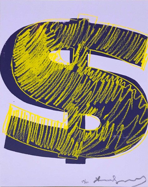 Andy Warhol, $ (1) (FS II.276), 1982