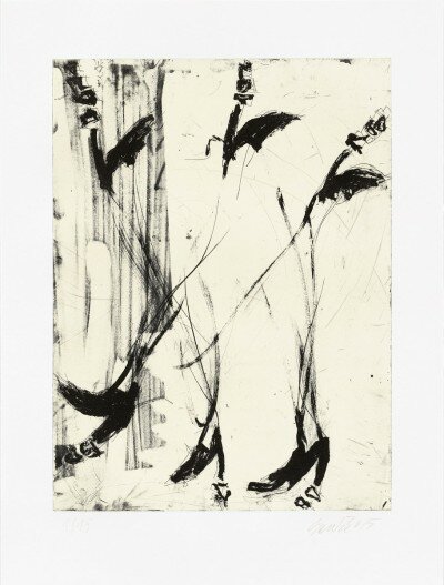 Sono sei piedi von Georg Baselitz