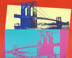 Brooklyn Bridge (FS II.290) von Andy Warhol