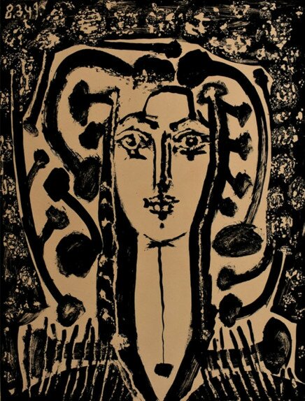 Modern Style Bust (Francoise) von Pablo Picasso