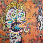 Homage to Francis Bacon (Study for head of Isabel Rowsthorne and George Dyer