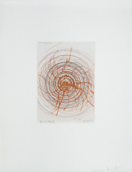 Burning Wheel, from In A Spin Series von Damien Hirst