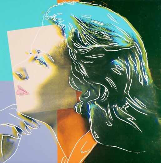 Andy Warhol, Herself (FS II.313), from the Portfolio “Ingrid Bergman”, 1983