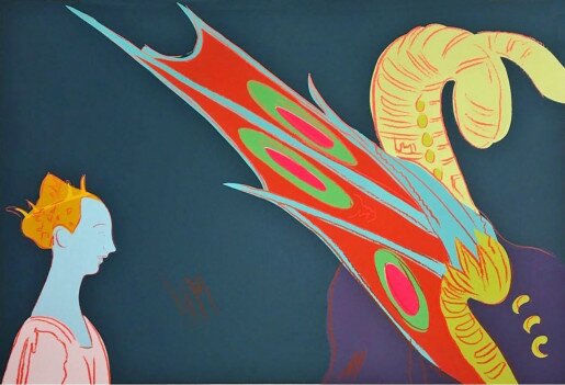 Andy Warhol, Details of Renaissance Paintings (FS II.327, Paolo Uccello, St. George and the Dragon, 1460), 1984