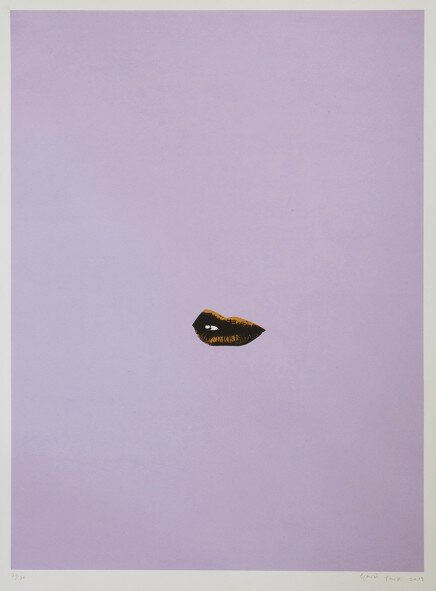 Sneer (Lilac) von Gavin Turk