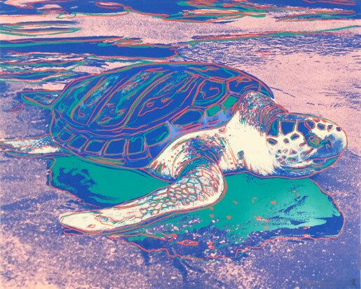 Andy Warhol, Turtle (FS II.360A), 1985