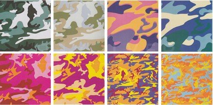 Camouflage (FS II.406-413) von Andy Warhol