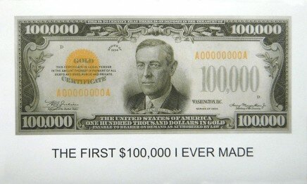 John Baldessari, The First $100,000 I Ever Made, 2012, kaufen The First $100,000 I Ever Made von John Baldessari