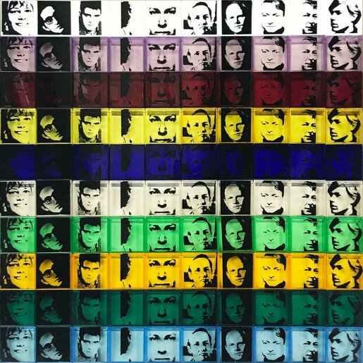 Andy Warhol, Portraits of the Artists (FS II.17), 1967
