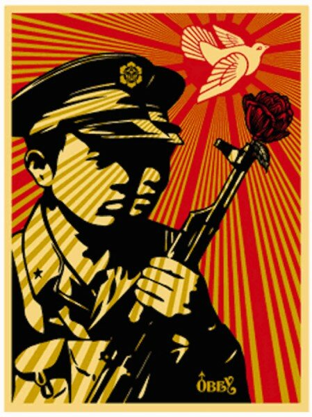 Shepard Fairey, Chinese Soldiers, 2006