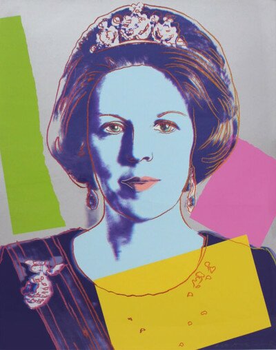 Queen Beatrix (FS II.340A Royal Edition) von Andy Warhol