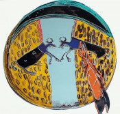 Plains Indian Shield (FS II.382), from the Portfolio “Cowboys and Indians”