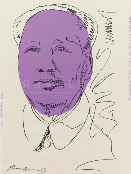 Andy Warhol, Mao (FS II.125A), 1974