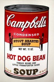 Hot Dog Bean (FS II.59), from the Portfolio “Campbell's Soup II”