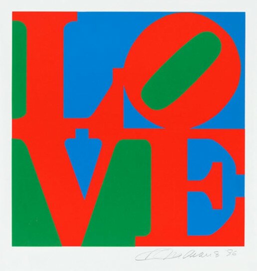 Robert Indiana, The Book of Love, 1996