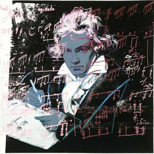 Andy Warhol, Beethoven (FS II.391), 1987