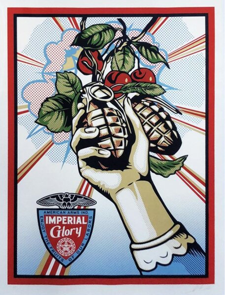 Shepard Fairey, Imperial Glory, 2012
