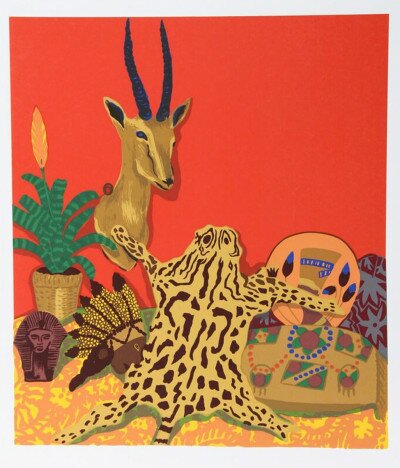 Ocelot von Hunt Slonem