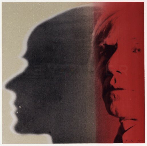 Andy Warhol, The Shadow (FS II.267), from the Portfolio “Myths”, 1981