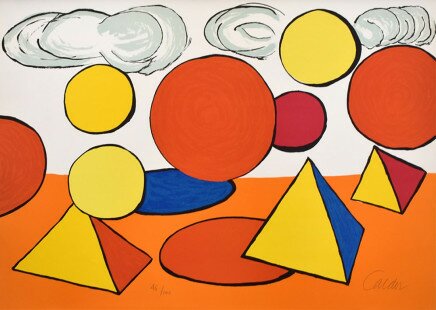Composition V from The Elementary Memory (La mémoire élémentaire) von Alexander Calder