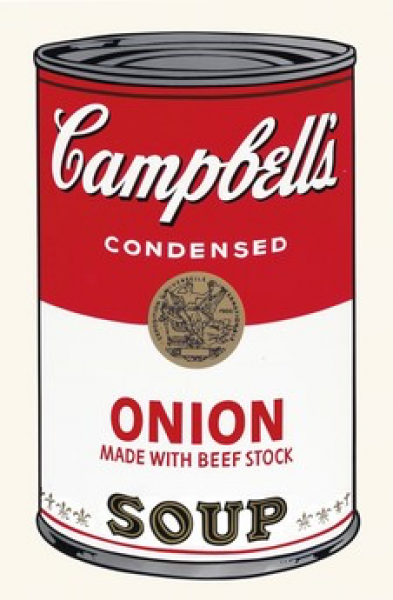 Andy Warhol, Onion (FS II.47) from the Portfolio "Campbell's Soup", 1968