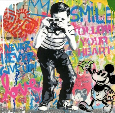 Mr. Brainwash, Smile - Life is Beautiful, 2021, kaufen Smile - Life is Beautiful von Mr. Brainwash