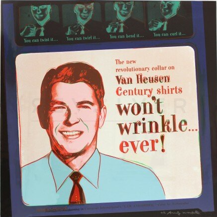Van Heusen (Ronald Reagan) (FS II.356), from the Portfolio “ADS” von Andy Warhol
