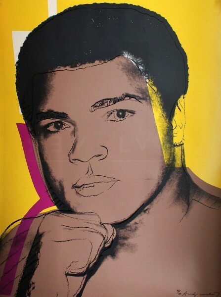 Andy Warhol, Muhammad Ali (FS II.182), 1978