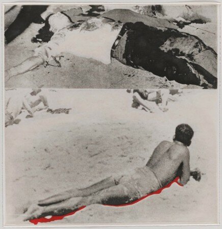 John Baldessari, Two Figures (One with Shadow) from “Hegel’s Cellar” Portfolio, 1986, kaufen Two Figures (One with Shadow) from “Hegel’s Cellar” Portfolio von John Baldessari