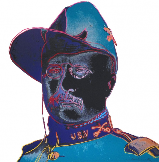 Andy Warhol, Teddy Roosevelt (FS II.386), 1986