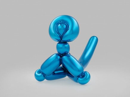 Blue Balloon Monkey von Jeff Koons