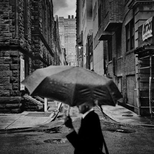 Matt Black, Downtown, USA, Keokuk, Iowa, 2017