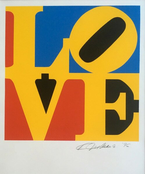 Robert Indiana, The Book of Love, 1996