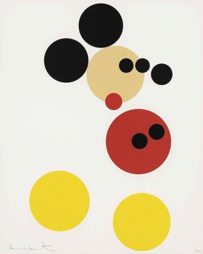 Spot Mickey von Damien Hirst