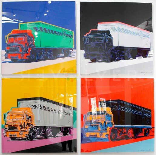 Andy Warhol, Truck (FS II.367-370), 1985