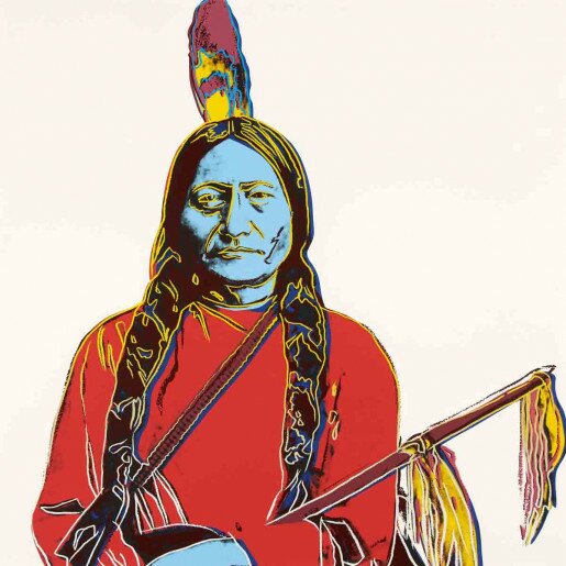 Andy Warhol, Sitting Bull (FS IIIA.70), 1986