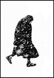 Woman in the Snow, Hamburg