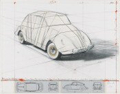 Wrapped Volkswagen (Project for 1961 Volkswagen Beetle Saloon)