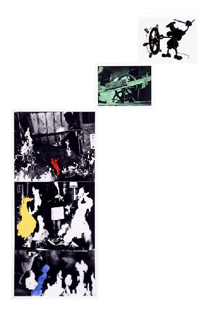 John Baldessari, Helmsman (With Various Fires), 1989-90, kaufen Helmsman (With Various Fires) von John Baldessari
