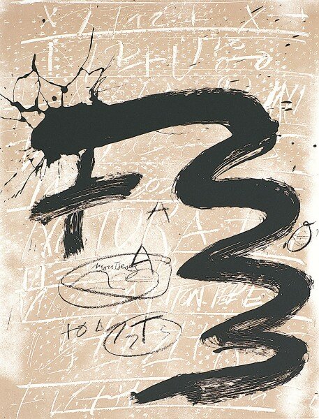 Antoni Tàpies, From the Portfolio Columbus, 1992