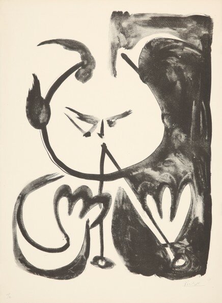 Faune Musicien No. 5 von Pablo Picasso