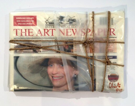 Christo, Wrapped The Art Newspaper, 2015