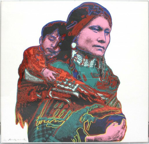 Andy Warhol, Mother and Child (FS II.383), from the Portfolio “Cowboys and Indians”, 1986