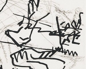 Tree at Tretire 2 von Frank Auerbach