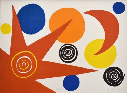 Composition IV from The Elementary Memory (La mémoire élémentaire) von Alexander Calder
