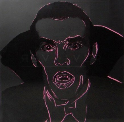Dracula (FS II.264), from the Portfolio “Myths” von Andy Warhol