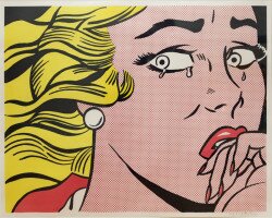 Crying Girl von Roy Lichtenstein